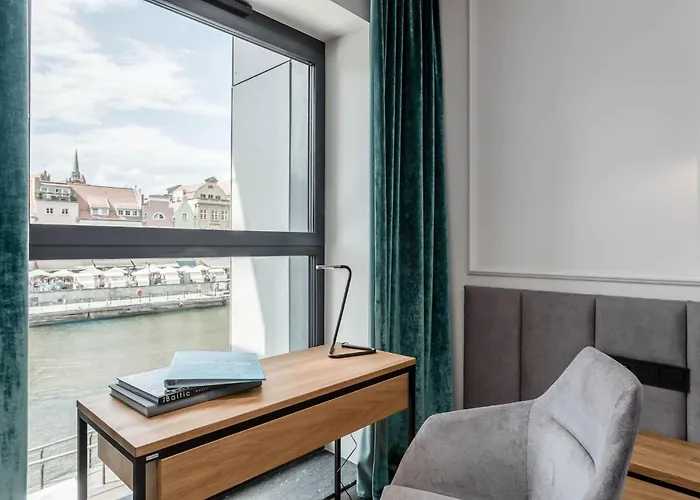 Deo Plaza Luxury Motlawa View By Rent Like Apartamento Gdansk